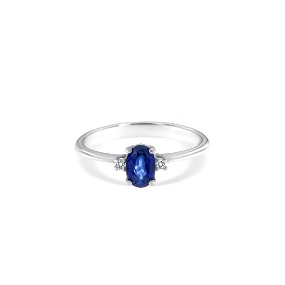 Anneau Roman Gioielli Femme NUVOLA in Or blanc Zaffiro 1.23 Ct R210A24N89ACH1 - R210A24N89ACH1
